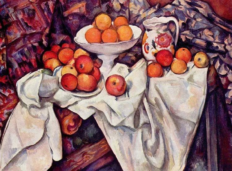 Paul Cezanne Stilleben mit apfeln und Orangen oil painting picture